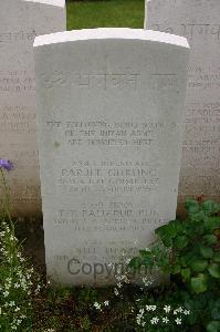 Lillers Communal Cemetery - Parjit Gurung, 